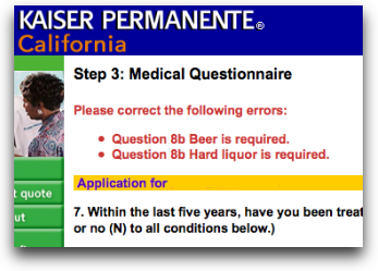 Applying for Medical Insurance? Beer is Required