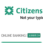 Citizens Bank home page