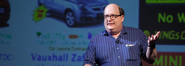 Six UX design students working as a team.